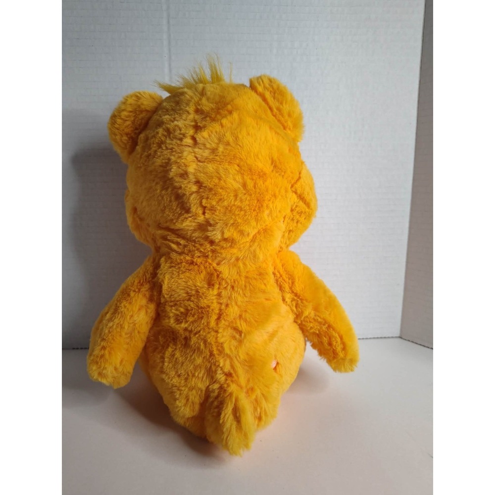 CARE BEARS Friend Bear Basic Fun Yellow Flowers 12" Orange Soft Plush 2021 - Picture 5 of 8